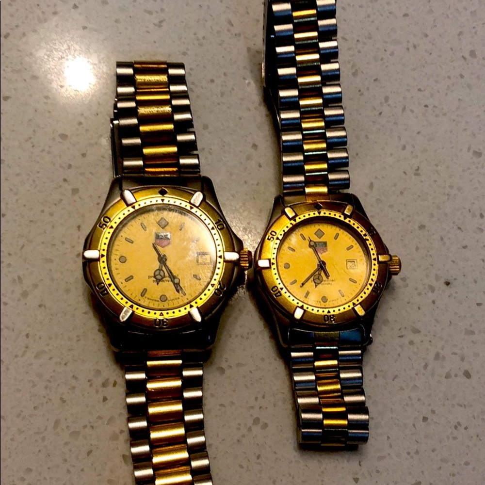 Beautiful set of two woman’s Tag watches.